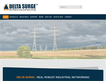 Tablet Screenshot of deltasurge.com
